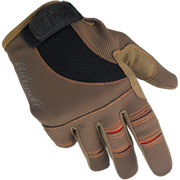 Biltwell Men's Brown/Orange/Black Moto Gloves